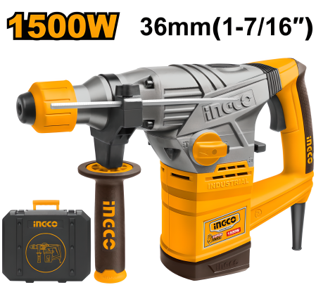 Picamere - Picamer SDS Plus 1500W – 4 Funcții | Beton, Lemn, Fier