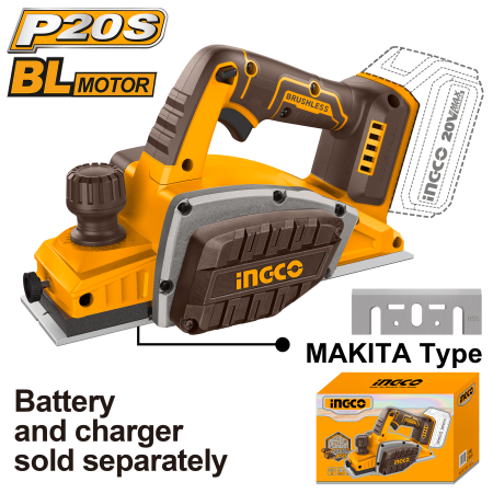 Rindea Electrică INGCO 20V Brushless – Fără Acumulatori