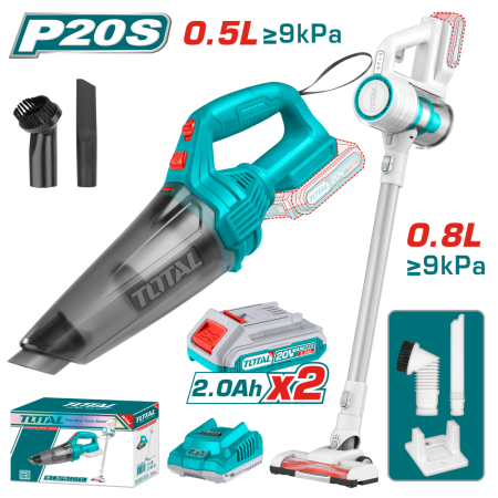 Casă și grădină - TOTAL Set Aspiratoare 20V