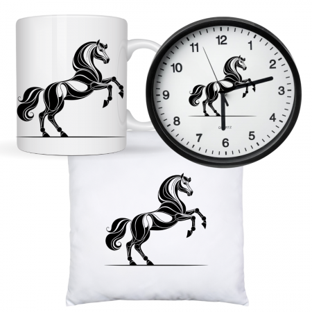 Cadouri - Set cadouri personalizate cu imaginea unui cal robotic