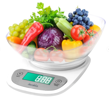 Set Cântar Bucătărie 5Kg cu Bol + Răzătoare 4 Fețe Cadou [1]