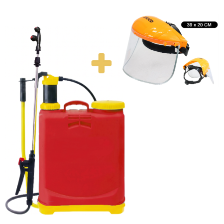 Set Pompa de Stropit 16L cu Vizieră Ingco – Echipament Grădinărit