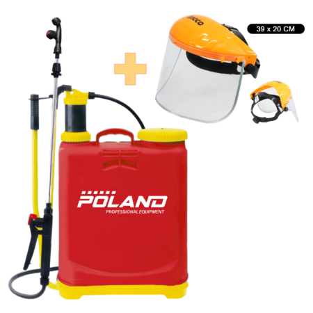 Set Pompa de Stropit 16L cu Vizieră Ingco – Echipament Grădinărit