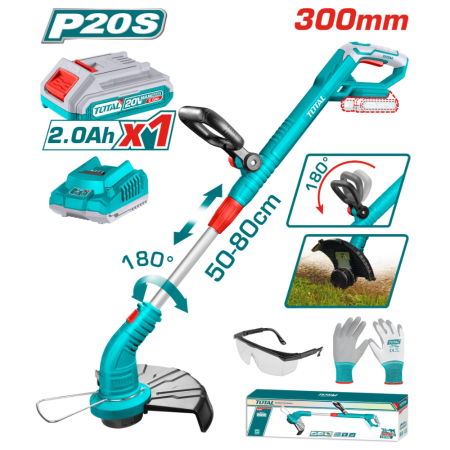 Seturi aparate electrice - TOTAL Trimmer 20V Set Ø300 mm