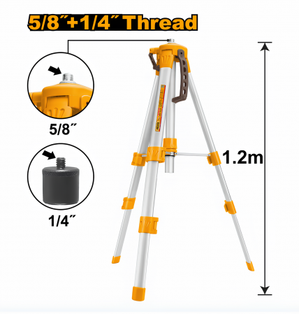 Construcție, renovare - Trepied pentru Aparat de Nivel cu Laser – Stabilitate și Precizie