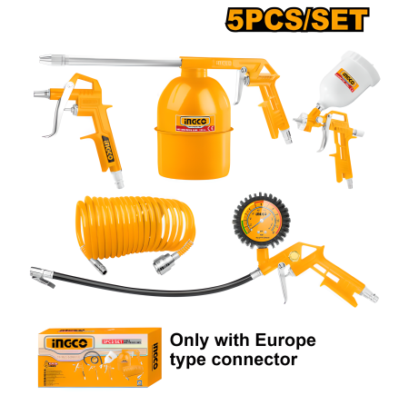 Pistol pentru vopsit - trusa-vopsit-pneumatica-5pcs