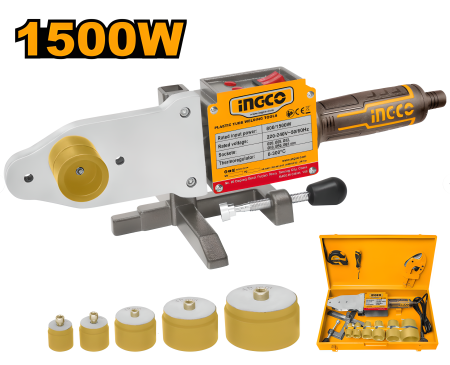 Trusa Sudura PPR INGCO 1500W 20-63mm