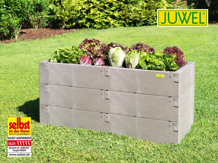 Jardiniera de gradina Juwel Timber - 3 nivele, 360 L [2]