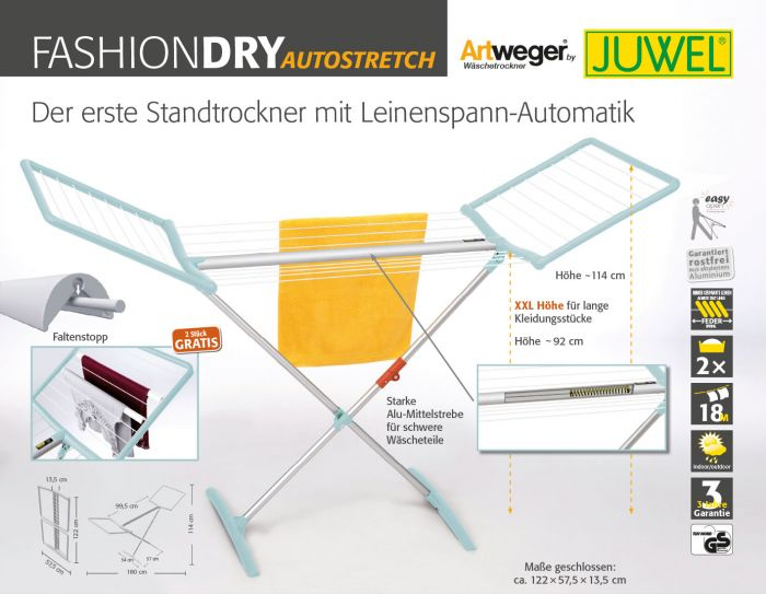 Uscator rufe Juwel Fashiondry Mint 18 m Easy Open [4]