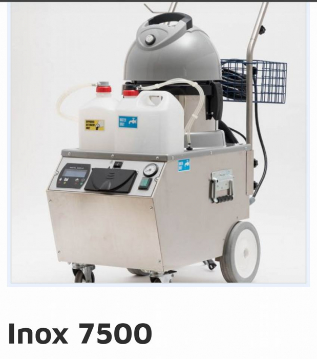 Aspirator profesional injectie/extractie Steam Italy Inox 7500 10Bar 3200W 230V Schuko [5]
