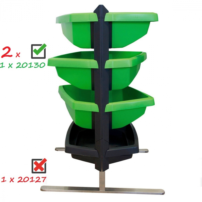 Gradina Verticala Juwel Base Element, 48 x 24 x 64 cm - lime [7]