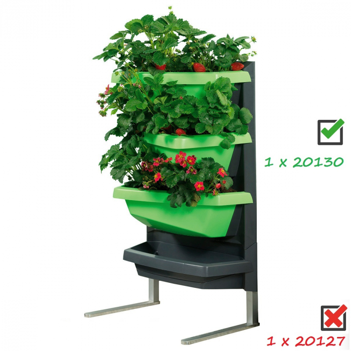 Gradina Verticala Juwel Base Element, 48 x 24 x 64 cm - lime [6]