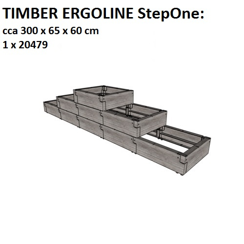 Jardiniera de gradina Juwel Timber Ergoline, 790 L [6]