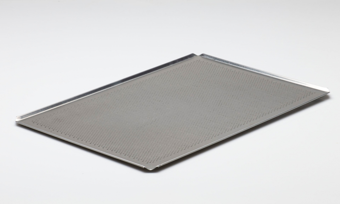 Tava Patiserie Perforata Soing, Dreptunghiulara, Aluminiu 1,5 mm, 53 x 32,5 cm, 4 laturi 45° [3]