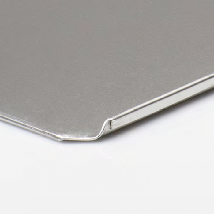 Tava Patiserie Soing, Dreptunghiulara, Aluminiu 1,5 mm, 60 x 40 cm, 2 laturi 90° [2]