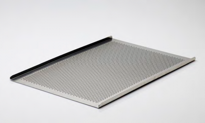 Tava Patiserie Perforata Soing, Dreptunghiulara, Aluminiu 2,0 mm, 60 x 40 cm, 2 laturi 90° [3]
