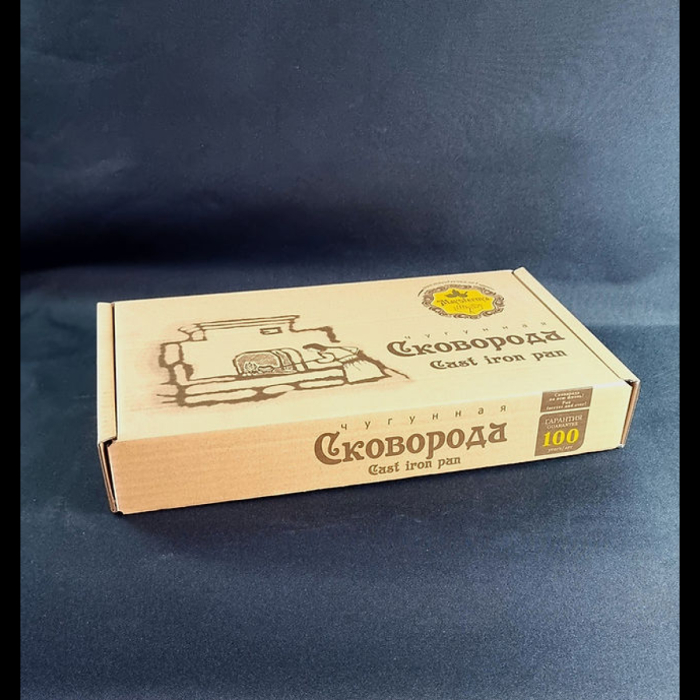 Tigaie din Fonta cu maner din lemn Maysternya T303 – 26x4 cm [8]