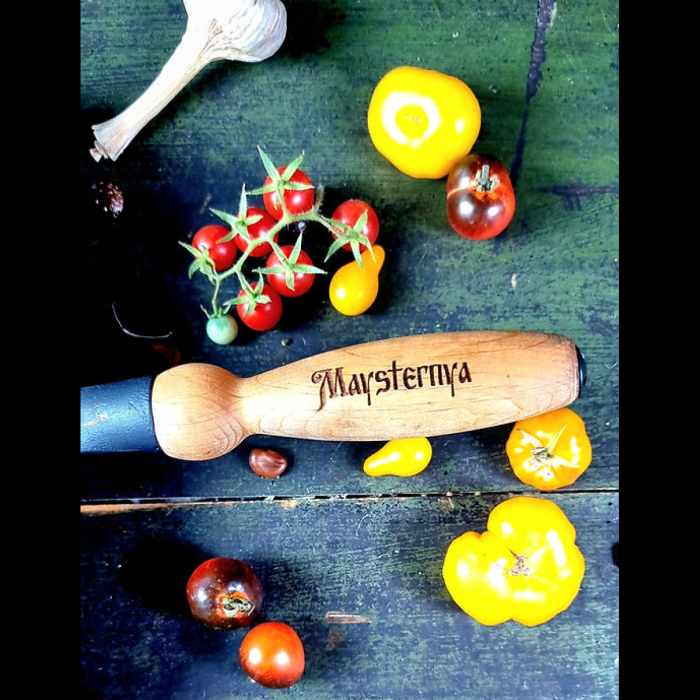 Tigaie din Fonta cu maner din lemn Maysternya T305 – 26x6 cm [6]