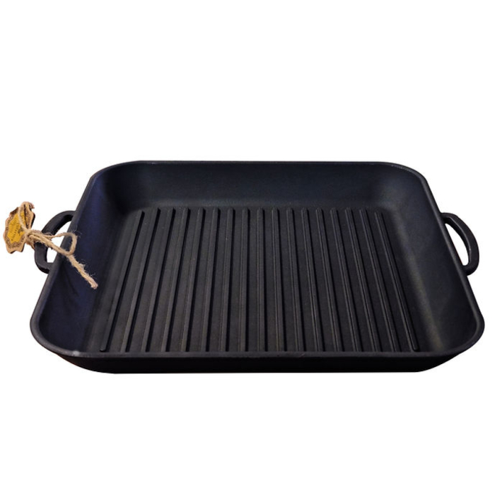 Tigaie Grill din Fonta Maysternya T309 – 35x35x4 cm [2]