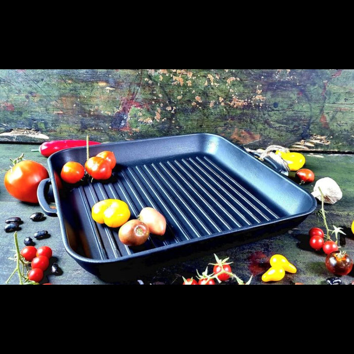 Tigaie Grill din Fonta Maysternya T309 – 35x35x4 cm [3]