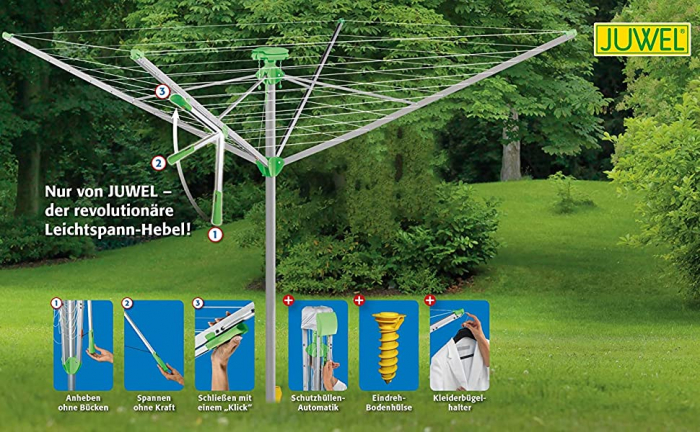 Uscator rufe Juwel rotativ Novaplus 500 Easy 42,5 m [9]