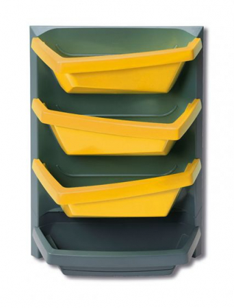 Jardiniere - Gradina Verticala Juwel Base Element 48 x 24 x 64 cm - Galben