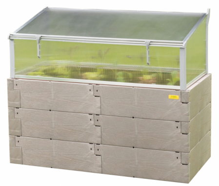 Gradina - Set Jardiniera de gradina Juwel Timber Kombi, 360 L