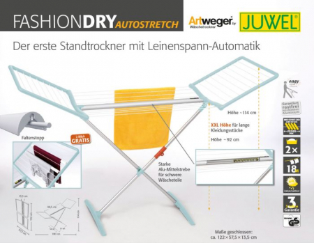 Uscator rufe Juwel Fashiondry Mint 18 m Easy Open [3]
