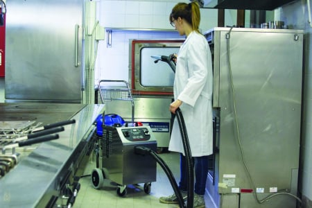 Aspirator profesional injectie/extractie cu abur Steam Industry Comby 3000, 100 gr/min, 6 bar, 3400 W [9]