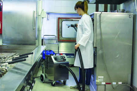 Aspirator profesional injectie/extractie cu abur Steam Industry Comby 3500, 125 gr/min, 8 bar, 3600 W [2]