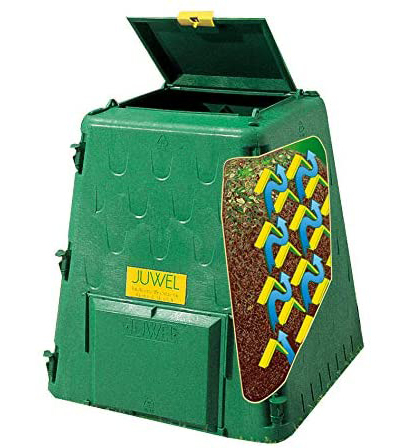 Compostoare - Compostor Juwel Aeroquick-Termo 290 L,  All Season, Rezistent-UV si Capac de protectie impotriva vantului