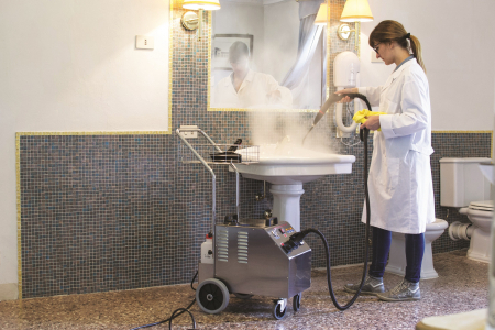 Generator profesional de abur Steam Industry Gaiser 4000, 3.5 L, 8 bar, 3400 W [8]