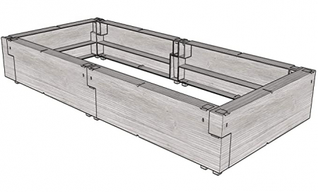 Jardiniera de gradina Juwel Timber - 1 nivel, 120 L [3]