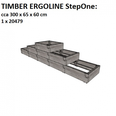 Jardiniera de gradina Juwel Timber Ergoline, 790 L [5]