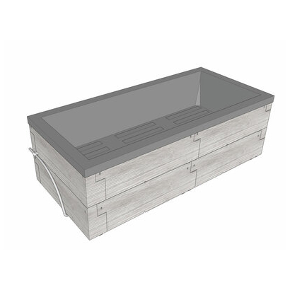 Jardiniera de terasa - balcon Juwel Timber, 150 L [7]