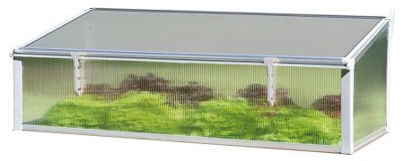 Gradina - Sera de Gradina Juwel 130 x 60, Cadru din aluminiu, Rezistent-UV