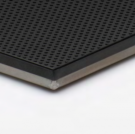 Tava Patiserie Perforata Soing, Antiaderenta, Dreptunghiulara, Aluminiu 1,5 mm, 60 x 40 x 2 cm, 4 laturi 90° [1]