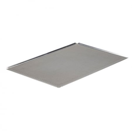 Casa - Tava Patiserie Perforata Soing, Dreptunghiulara, Aluminiu 1,5 mm, 53 x 32,5 cm, 4 laturi 45°