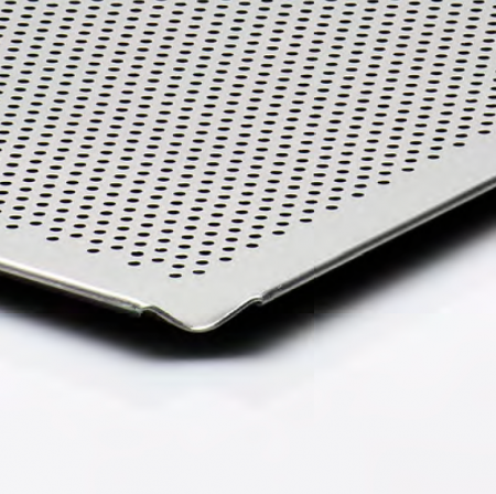 Tava Patiserie Perforata Soing, Dreptunghiulara, Aluminiu 1,5 mm, 60 x 40 cm, 4 laturi 45° [1]