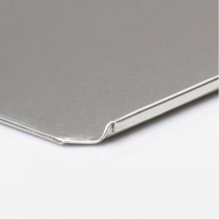 Tava Patiserie Soing, Dreptunghiulara, Aluminiu 1,5 mm, 60 x 40 cm, 2 laturi 90° [1]