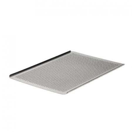 Tavi Copt - Tava Patiserie Perforata Soing, Dreptunghiulara, Aluminiu 1,5 mm, 60 x 40 cm, 2 laturi 90°