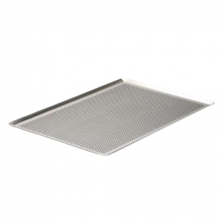 Casa - Tava Patiserie Perforata Soing, Dreptunghiulara, Aluminiu 2 mm, 45,5 x 34 cm, All around 45°