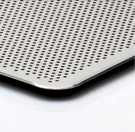 Tava Patiserie Perforata Soing, Dreptunghiulara, Aluminiu 2 mm, 45,5 x 34 cm, All around 45° [1]