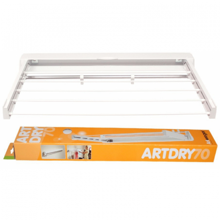 Uscator rufe Juwel Artdry 75,5 x 38,5 cm - Montabil pe perete, Alb [1]