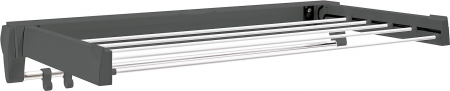 Uscatoare Rufe - Uscator rufe Juwel Artdry 75,5 x 38,5 cm - Montabil pe perete, Gri