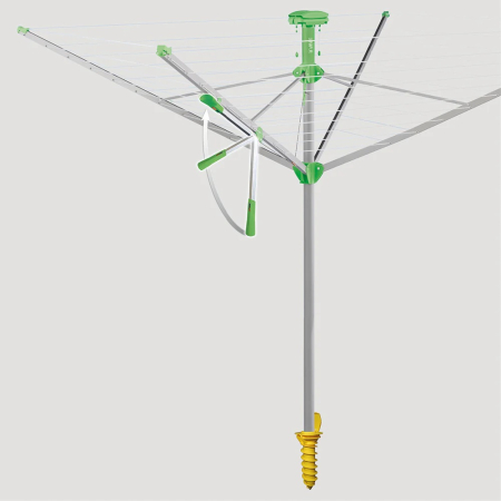 Uscator rufe rotativ Juwel NovaPlus 500 Easy, 42,5 m [1]