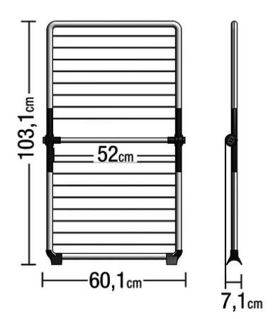 Uscator rufe Juwel SuperDry Wing Mint, 8,8 m [10]