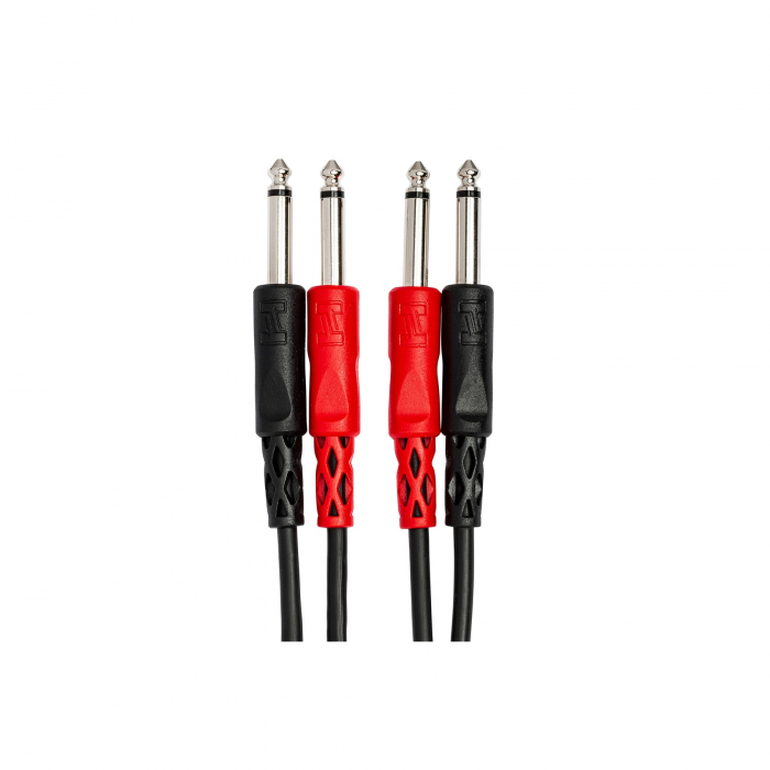Hosa CPP 201 - Set 2 Cabluri Jack 6.35mm Tata Mono la Jack 6.35mm Tata Mono - 1m [3]