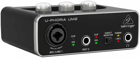 Interfete Audio USB - Behringer U-Phoria UM 2