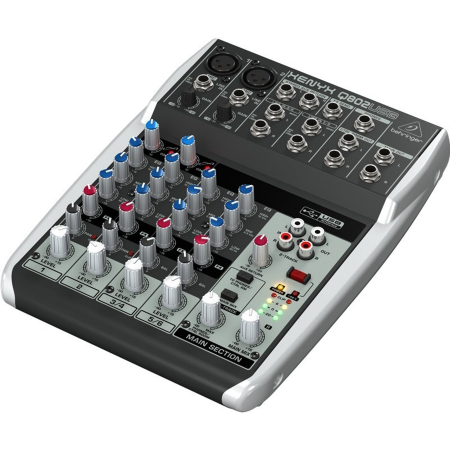 Mixere Analog - Behringer Xenyx Q802 USB